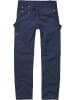 Brandit Cargohose "Adven Slim Fit Pants" in Blau