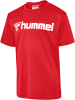 Hummel T-Shirt Hmllogo Kinder in TRUE RED