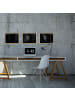 relaxdays 4x Kreidetafel in Schwarz - (B)40 x (H)30 cm