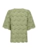 Kaffe Langarm-Bluse KAtura A-shape in Oil Green