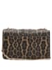 Seidenfelt Roros East-West - Umhängetasche 23 cm (black) in leo brown