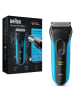 Braun Braun Series 3 ProSkin Elektrorasierer Trimmer Rasierer 3040s schwarz/blau