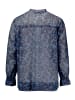 Betty Barclay Chiffonbluse mit Animalprint in Blau/Braun