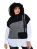 Ulla Popken Strickjacke in anthrazit melange