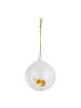 Butlers Glaskugel HANG ON Rentier in Transparent