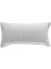 Erwin Müller Edel-Flanell Kissenbezug in silber-weiß