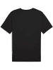 Puma T-Shirt "ESS Small Logo Poly Tee" in Schwarz