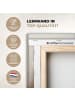 OnlyWow Leinwand Bilder Creme