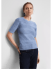 comma Pullover kurzarm in Blau