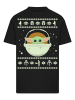 F4NT4STIC T-Shirt Star Wars The Mandalorian The Child Weihnachten in schwarz