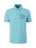 s.Oliver Polo-Shirt kurzarm in Türkis