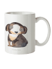Mr. & Mrs. Panda Trinklernbecher Hund Entspannen ohne Spruch in Weiß