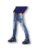 Dsquared2 Medium Bleached Spots Wash Sexy Twist Jeans Blau