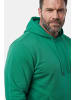 Men Plus Sweatshirt in smaragdgrün