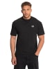 STHUGE Kurzarm T-Shirt in schwarz