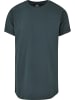 Urban Classics Long Tees in bottlegreen