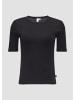 QS T-Shirt in 9999_schwarz