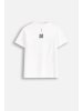 Coccodrillo T-Shirt mit kurzem Ärmel in weiß