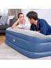 Bestway TriTech® Doppelluftbett mit integrierter Elektropumpe 203 x 152 x 46 cm in Blau ab 2 Jahre