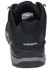 LOWA Wanderschuhe / Wanderstiefel in schwarz/graphit