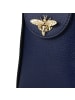 Toscanto Toscanto Umhängetasche Leder blau ca. 13cm