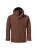 Schöffel Doppeljacke "3in1 Jacket Style Tamina MNS" in chocolate
