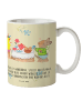Mr. & Mrs. Panda Becher Ostern Frühstück mit Spruch in Blumig