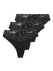 ONLY String 3er Pack in Schwarz