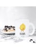 Mr. & Mrs. Panda Teetasse Beste Freunde Zitrone mit Spruch in Transparent