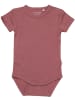 Minymo Kinder Kurzarmbody "Body SS" in Braun