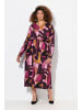 Ulla Popken Kleid in dunkle brombeere