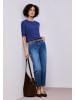 Street One Pullover in Unifarbe in Blau