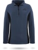 Normani Outdoor Sports Damen Fleece Pullover Kiruna in Blau/Schwarz