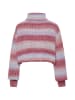 Sidona Damen Rollkragenpullover in LILA MEHRFARBIG