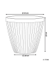 Beliani Outdoor Blumentopf POKA in Grau - (W) 44 x (H) 39 x (L) 44 cm
