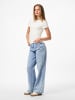 Pieces T-Shirt in Coconut Milk
