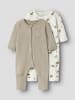 name it 2er Pack Schlafstrampler NBNNIGHTSUIT ANIMAL in jet stream