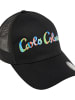 Carlo Colucci Trucker Cap Dehmani in Schwarz