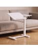 relaxdays Stehpult in Weiß - (B)68 x (H)102 x (T)40 cm