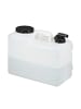 relaxdays Wasserkanister in Weiß/ Schwarz - 15 Liter