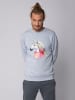 wat? Apparel Sweatshirt Flash, the unicorn in Serene Blue