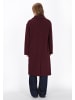 myMo Women Coat in burgundy