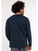Ammann Schlafanzug Oberteil Mix & Match Cotton in Dunkelblau