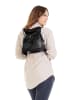 Forty degrees Rucksack echt Leder in schwarz