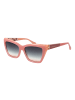 Ana Hickmann Frauen Sonnenbrille Katzenauge Rose