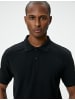 KOTON T-shirt in Schwarz