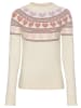 Kangaroos Norwegerpullover in beige-melang