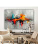 MuchoWow Leinwand bilder Abstrakte Kunst Explosion (BxH)