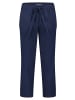 BETTY & CO Casual-Hose mit elastischem Bund in Navy Blue