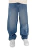 DADA Baggy Pants Supreme Fit Jeans mit Logo-Stitching in Blau-2